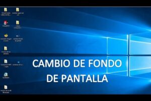 Cómo cambiar fondo de pantalla en PC 32 Cómo cambiar fondo de pantalla en PC