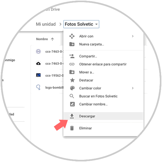 como descargar fotos de google drive legalmente
