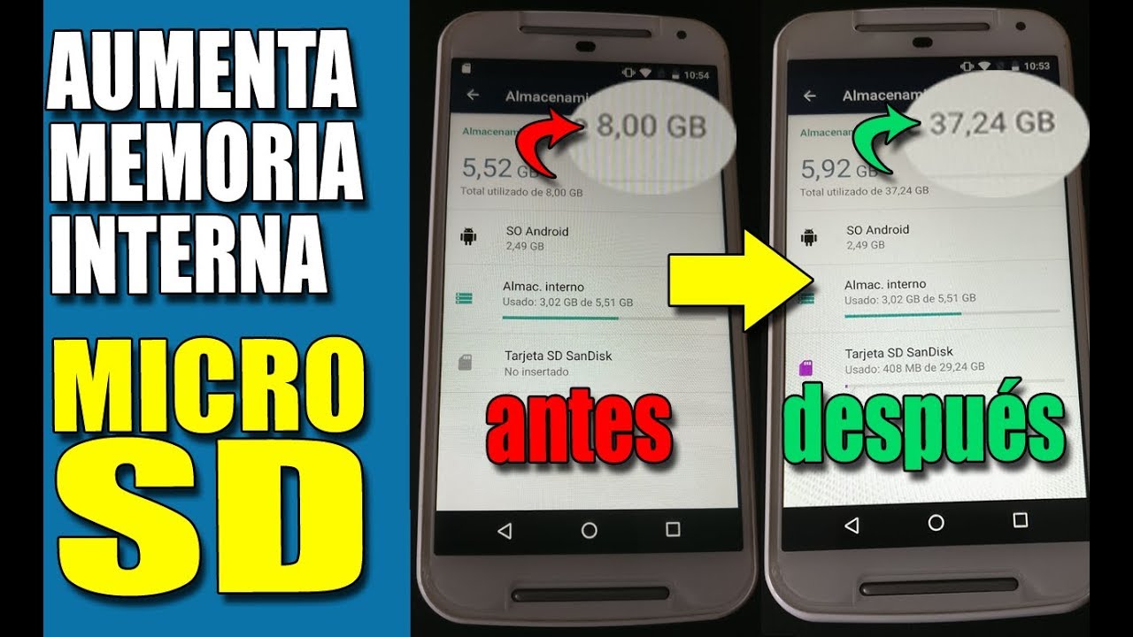 Cómo extender la memoria de tu móvil 1 como extender la memoria de tu movil