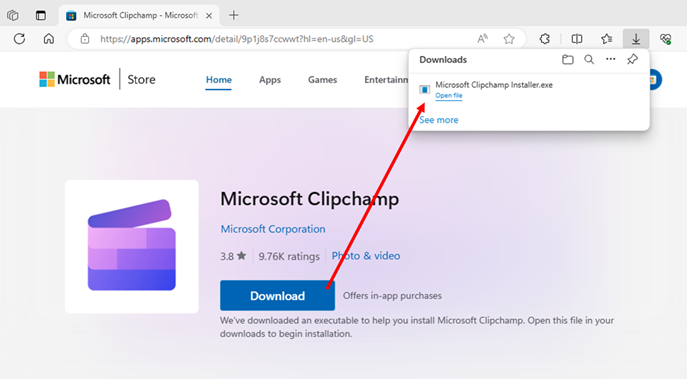 como instalar programas desde microsoft store