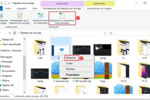 Cómo recuperar archivos borrados en Windows