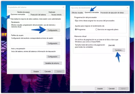 Guía para aumentar memoria virtual en Windows 1 guia para aumentar memoria virtual en windows