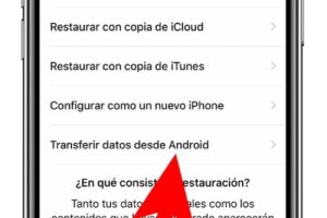 Guía para transferir datos entre móviles 6 Guía para transferir datos entre móviles