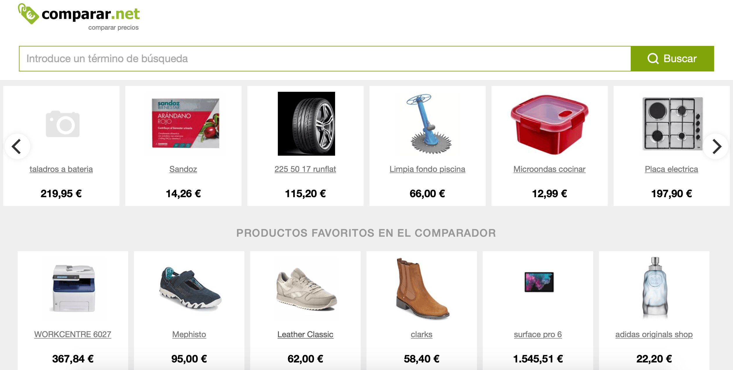 mejores comparadores de precios en linea